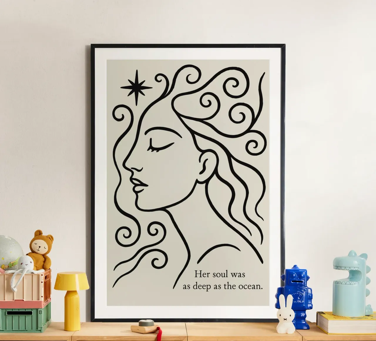 The Soul Was As Deep As the Ocean poster da treechild