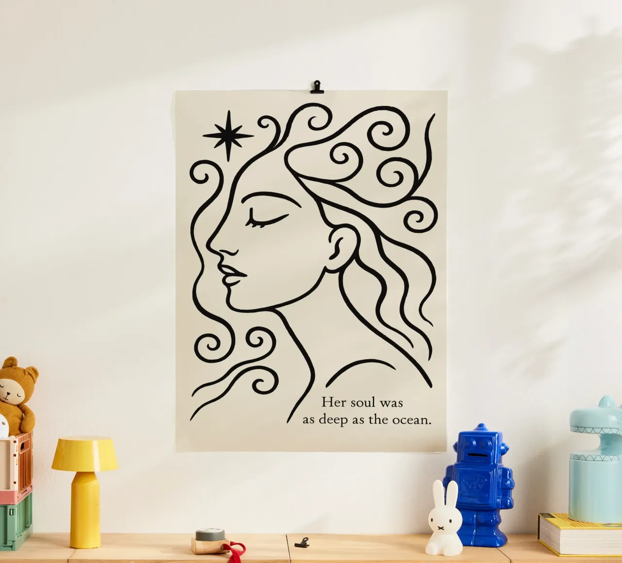 The Soul Was As Deep As the Ocean poster da treechild