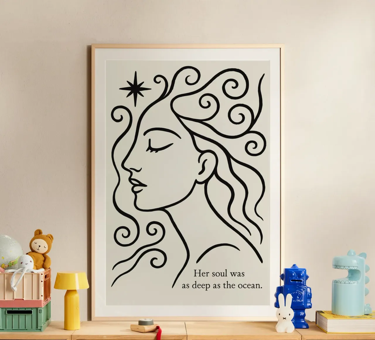 The Soul Was As Deep As the Ocean poster da treechild