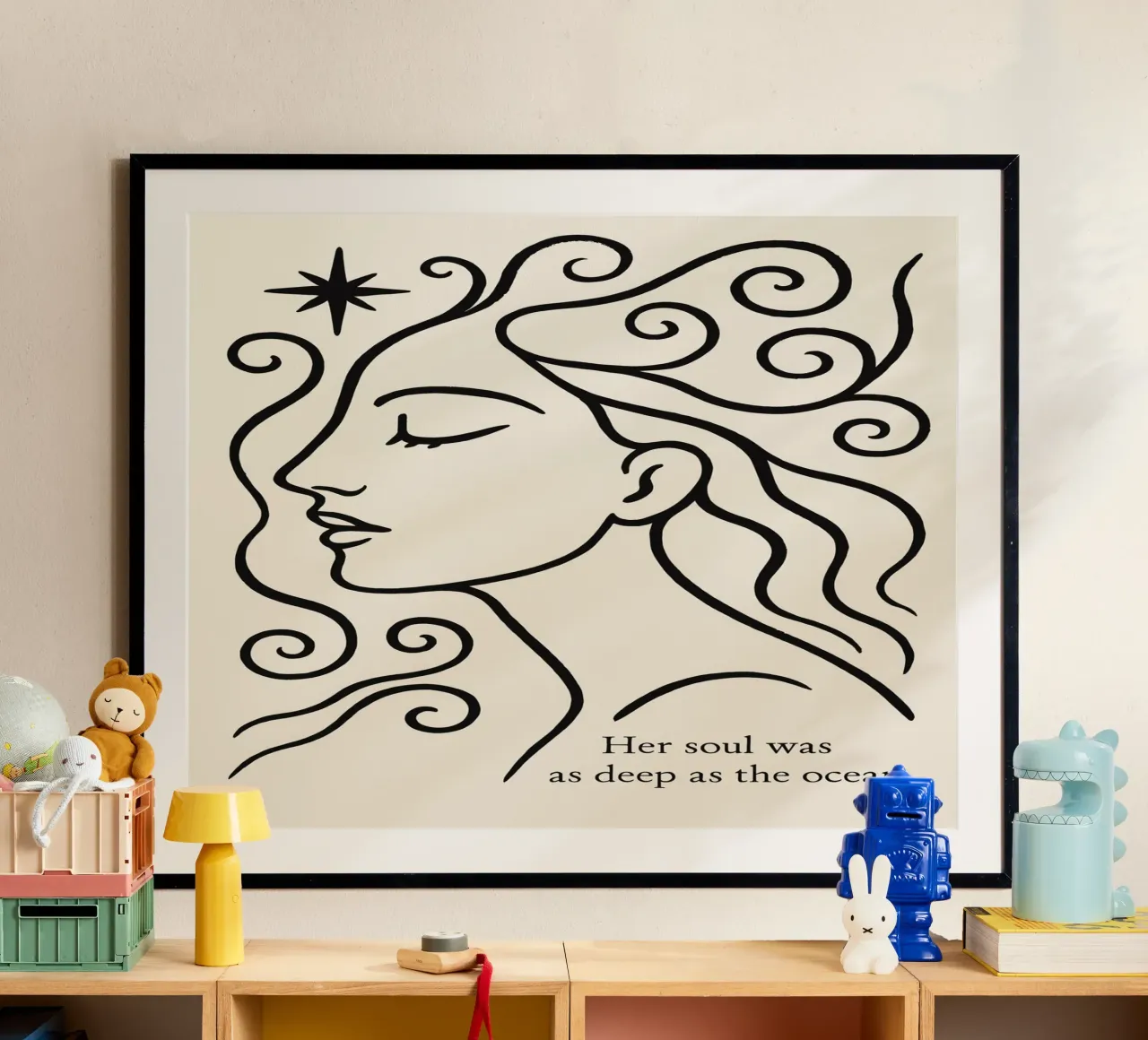 The Soul Was As Deep As the Ocean poster da treechild