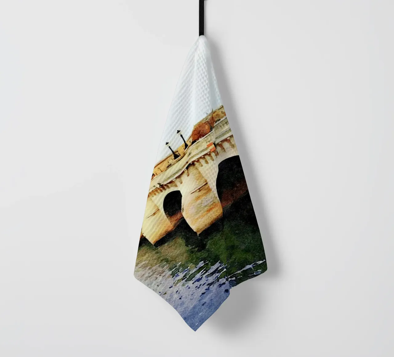 Ponte a Parigi canovaccio da cucina da Massimo Frascogna