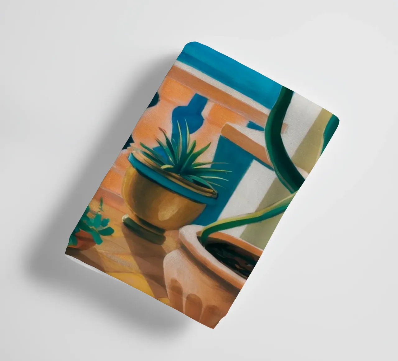 Orange Tree Window towel by FadeAura