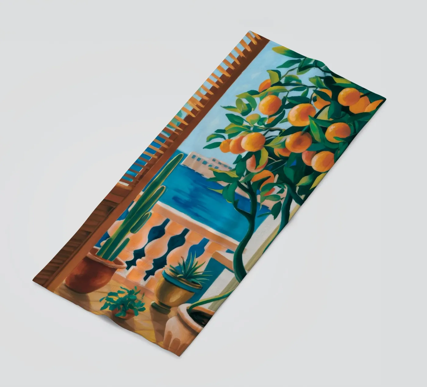 Orange Tree Window telo mare da FadeAura