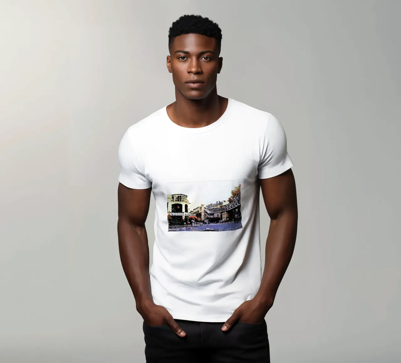 A Parigi t-shirt da Massimo Frascogna