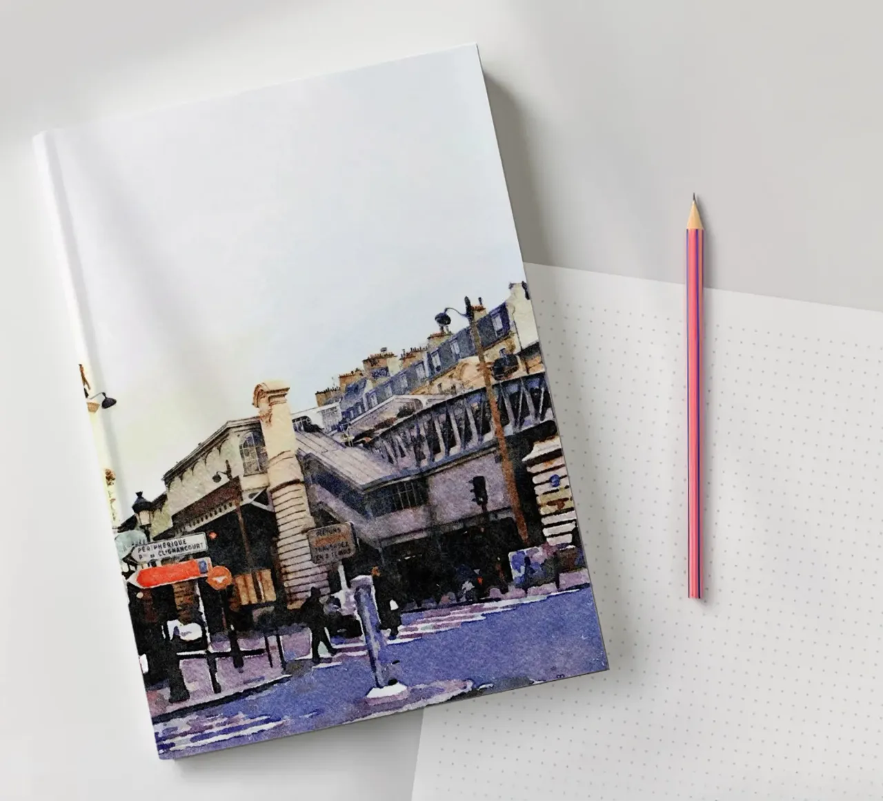 À Paris carnet de notes de Massimo Frascogna