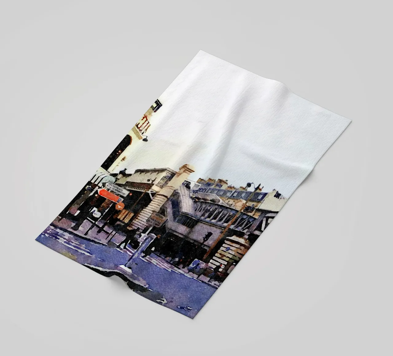 A Parigi telo mare da Massimo Frascogna