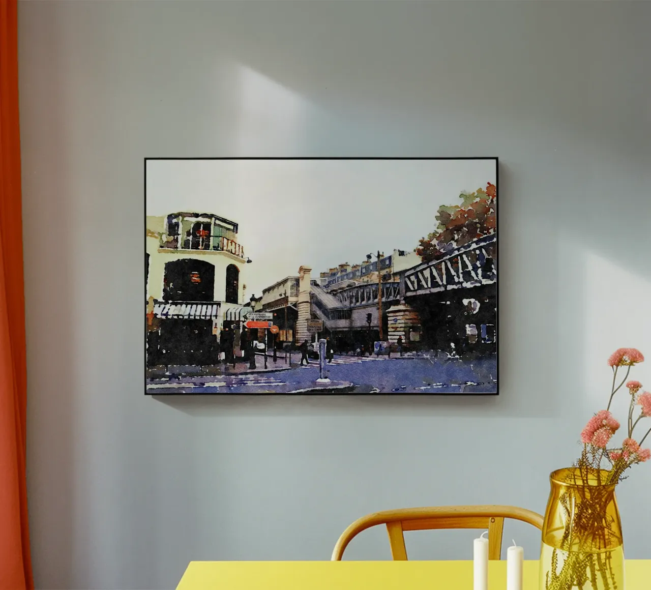 A Parigi plexiglass da Massimo Frascogna