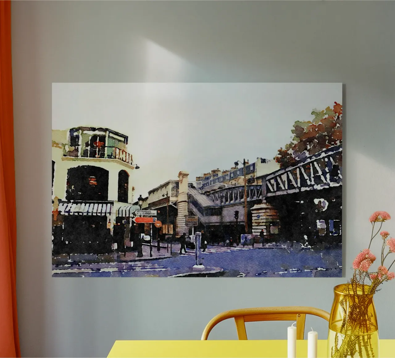 A Parigi plexiglass da Massimo Frascogna