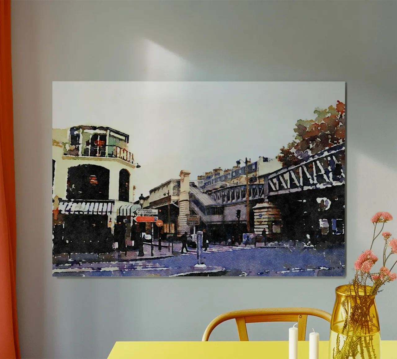 A Parigi carta hahnemühle da Massimo Frascogna