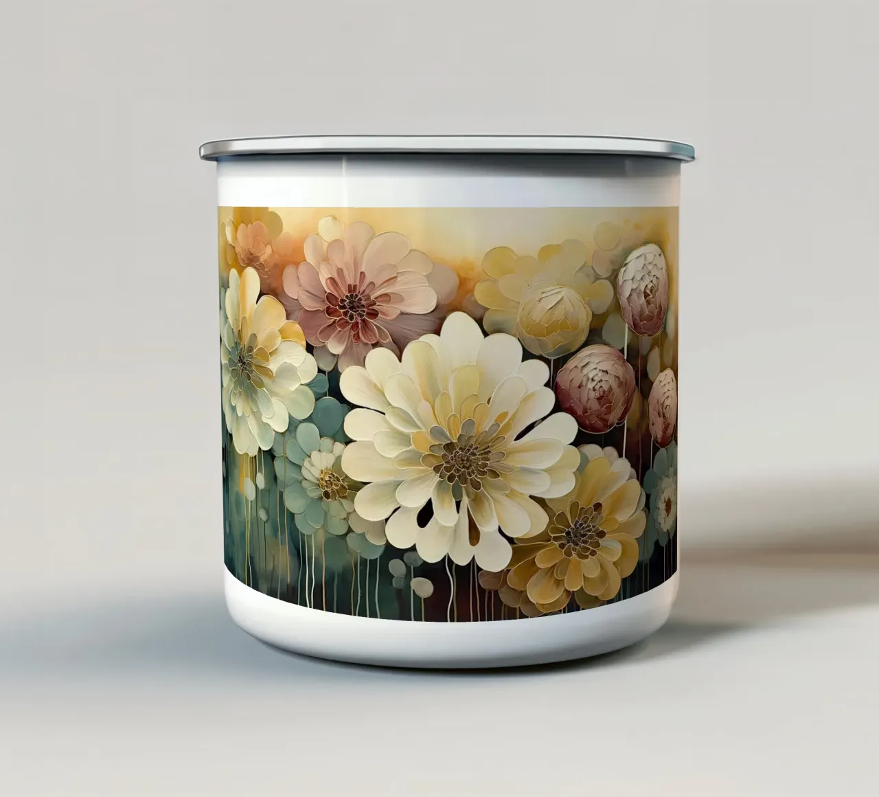 Arte da parete di Imagine tazza in smalto da Imagine