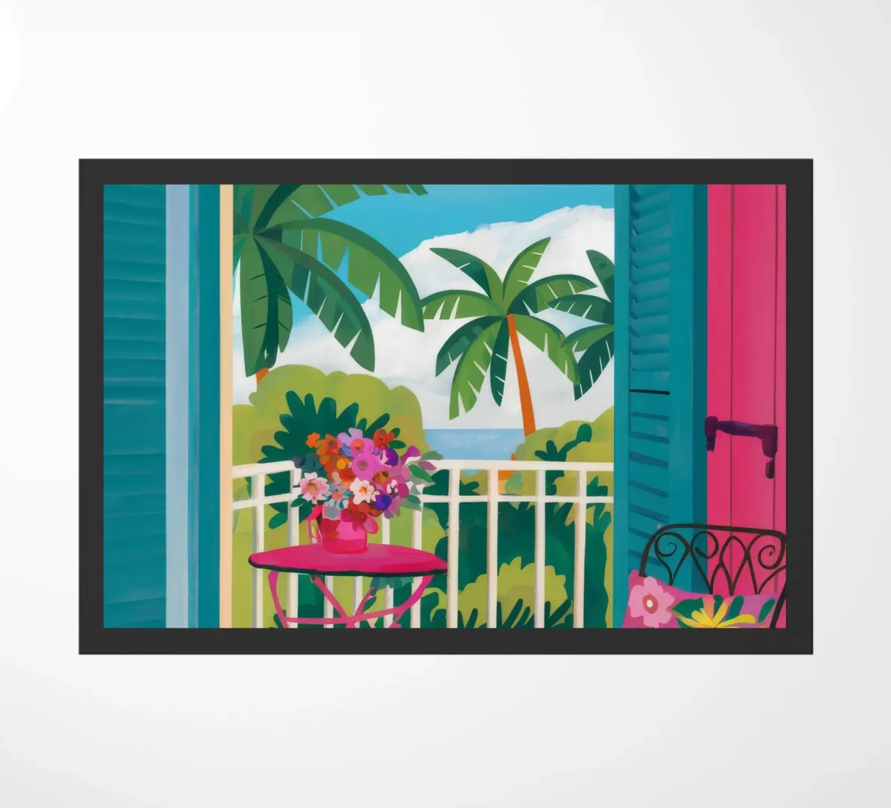 Balcone Palme zerbino da FadeAura