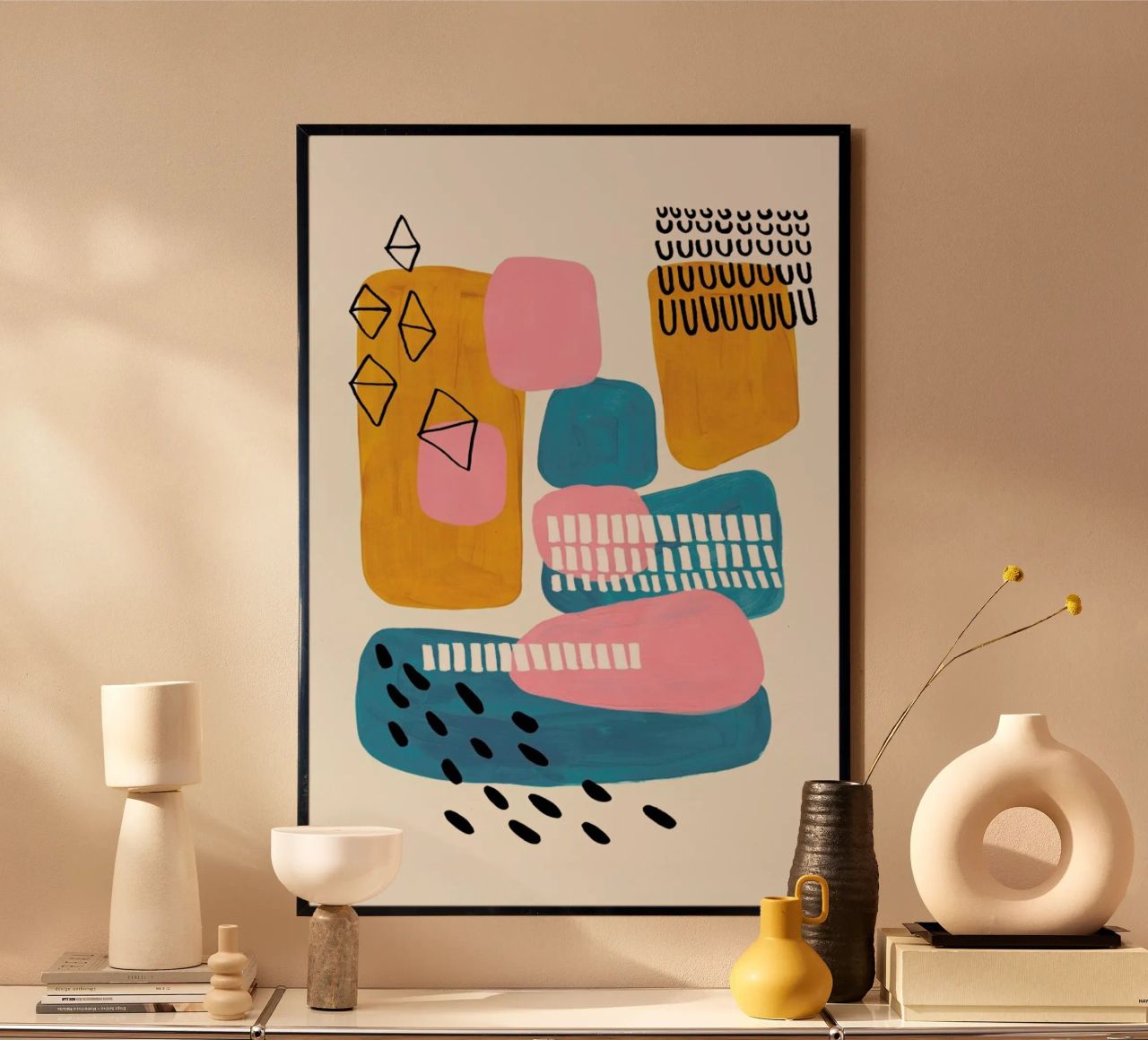 Mid Century City poster by EnShape