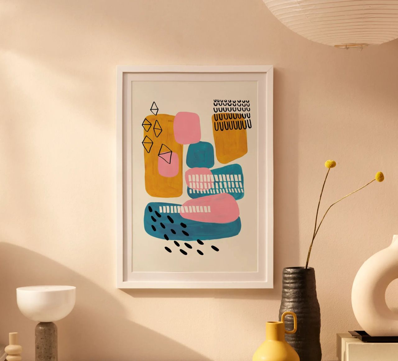 Mid Century City poster by EnShape
