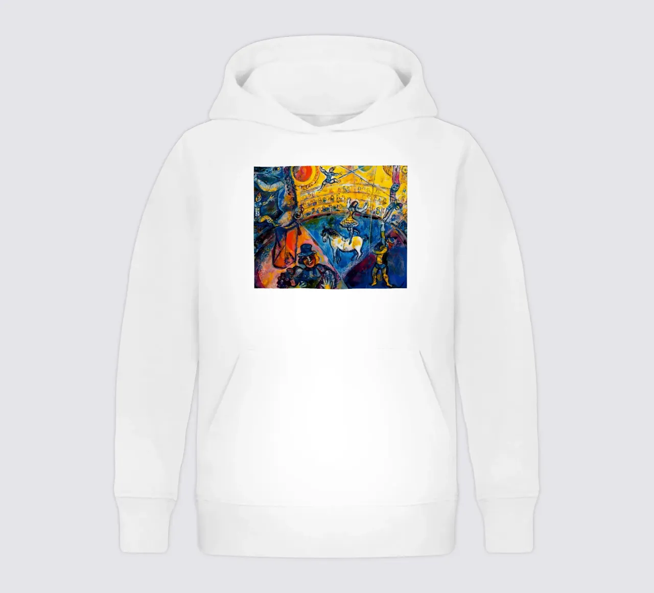 March Chagall The circus kids hoodie by MC Exhebition