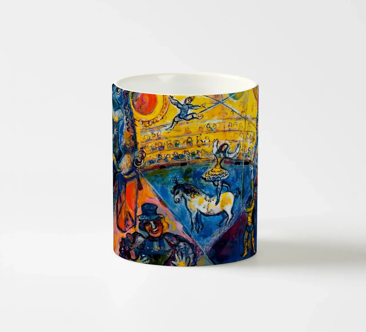 Marzo Chagall Il circo tazza in ceramica da MC Exhebition