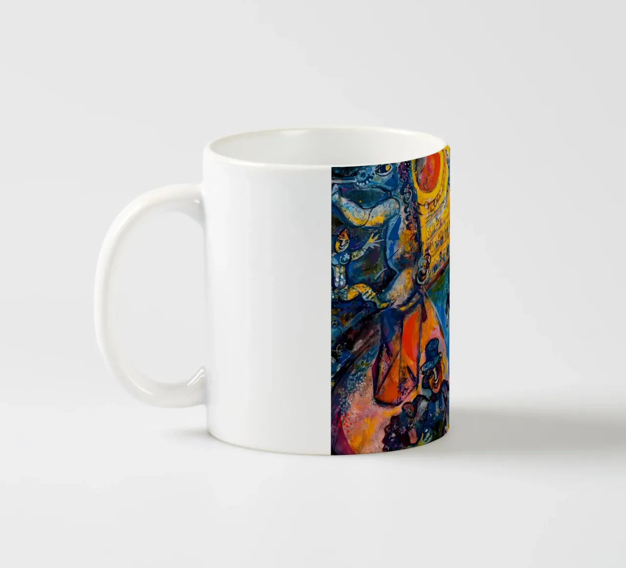 Marzo Chagall Il circo tazza in ceramica da MC Exhebition
