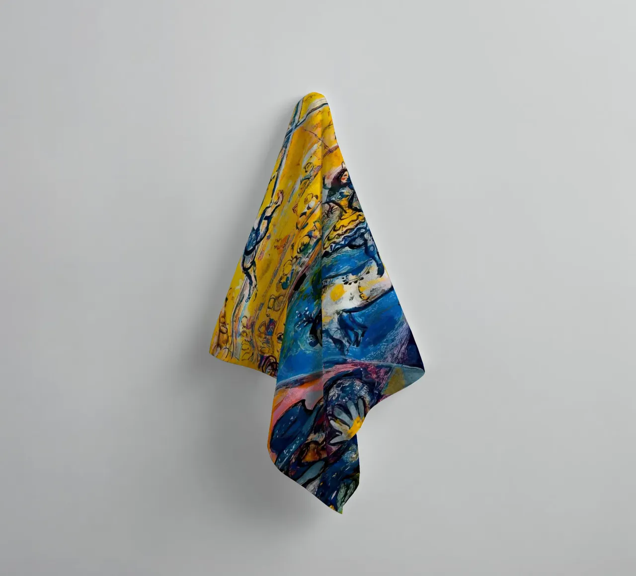 March Chagall The circus towel by MC Exhebition