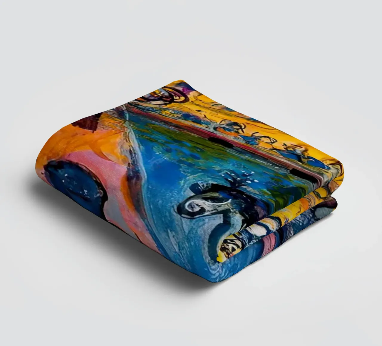 March Chagall The circus towel by MC Exhebition