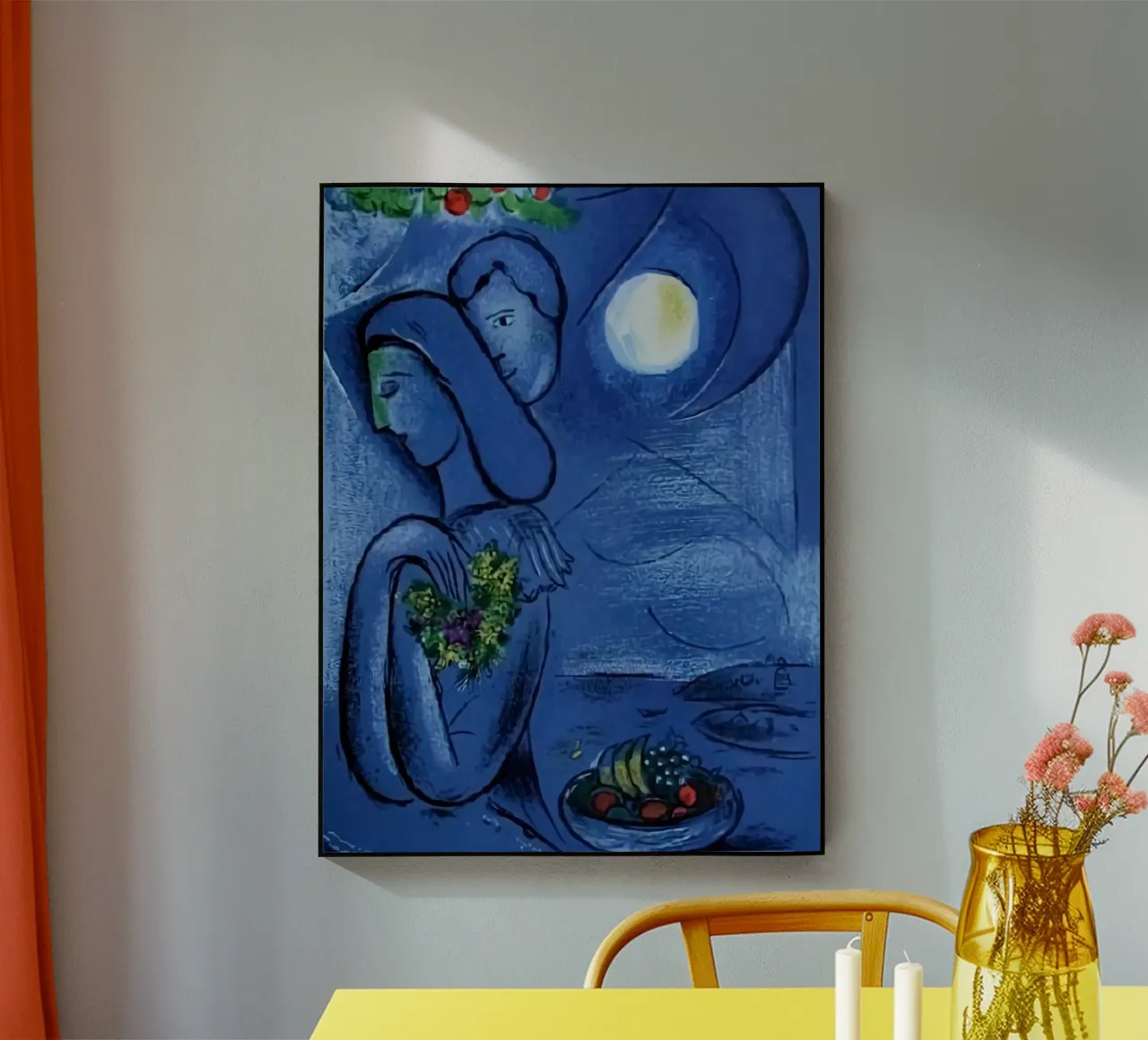 Marc Chagall Città di Nizza plexiglass da MC Exhebition
