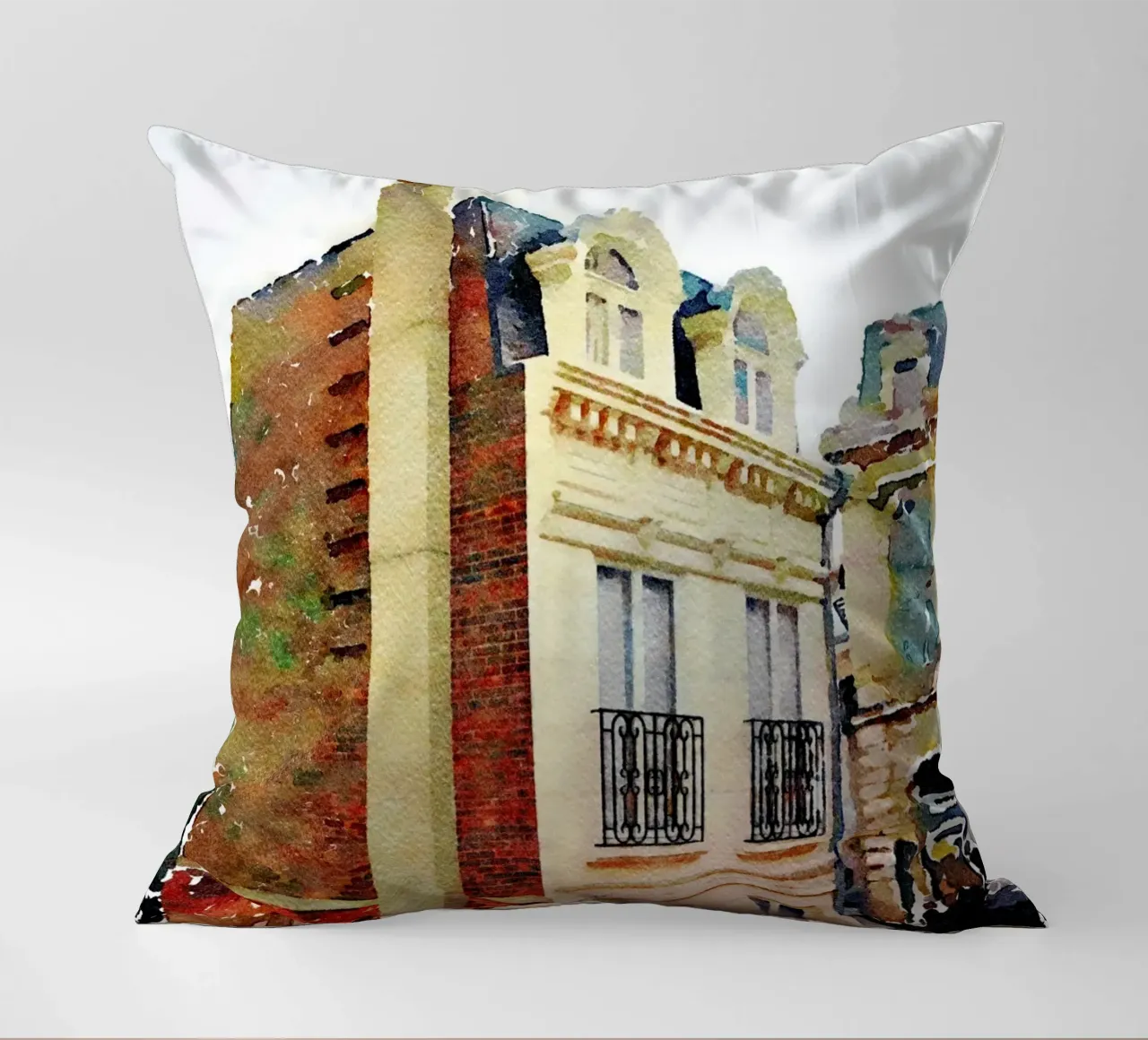 A Parigi cuscino da Massimo Frascogna