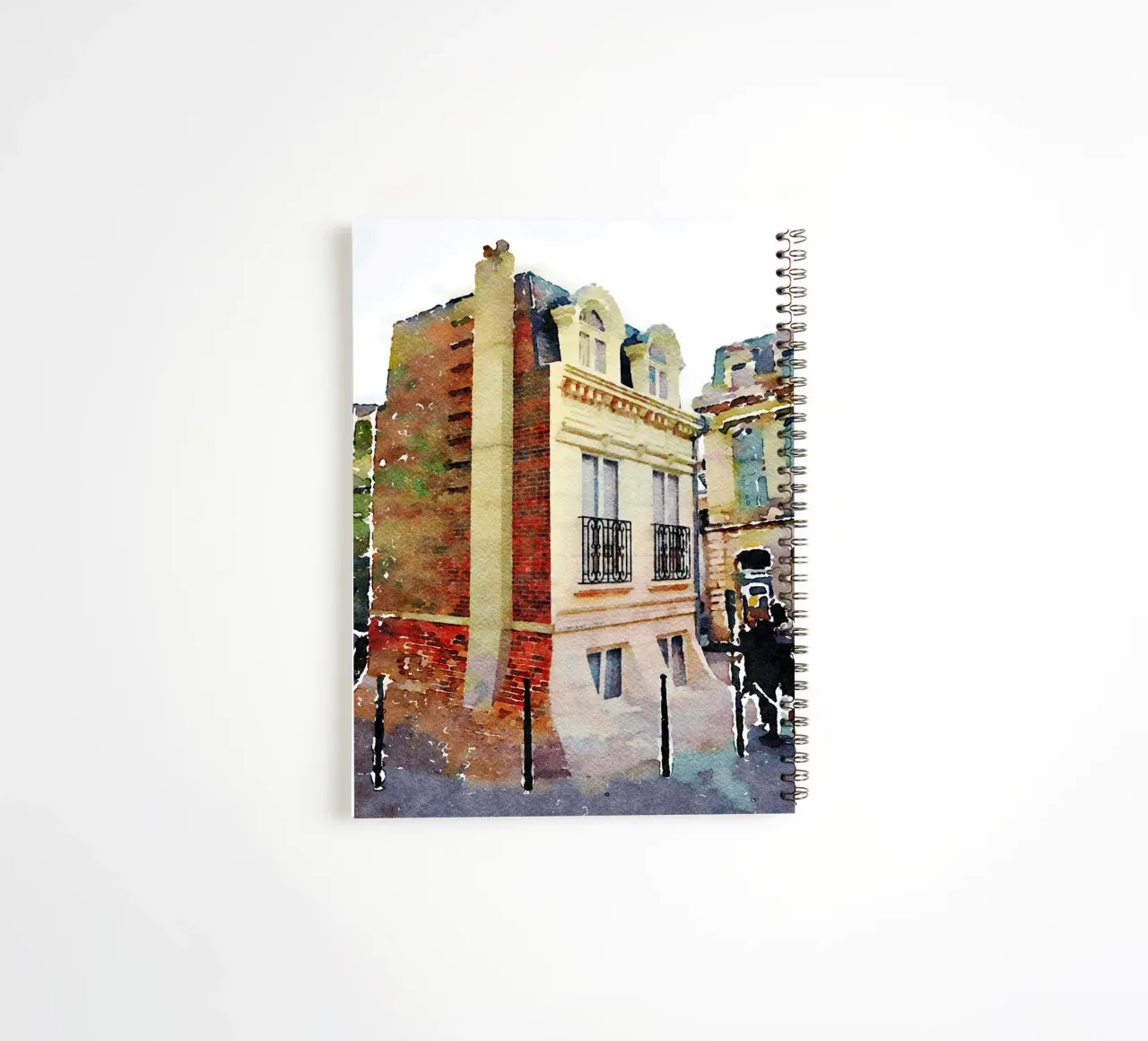 À Paris carnet à spirale de Massimo Frascogna