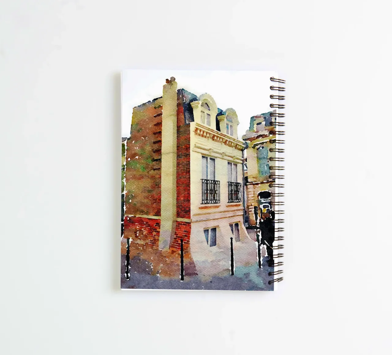 À Paris carnet à spirale de Massimo Frascogna