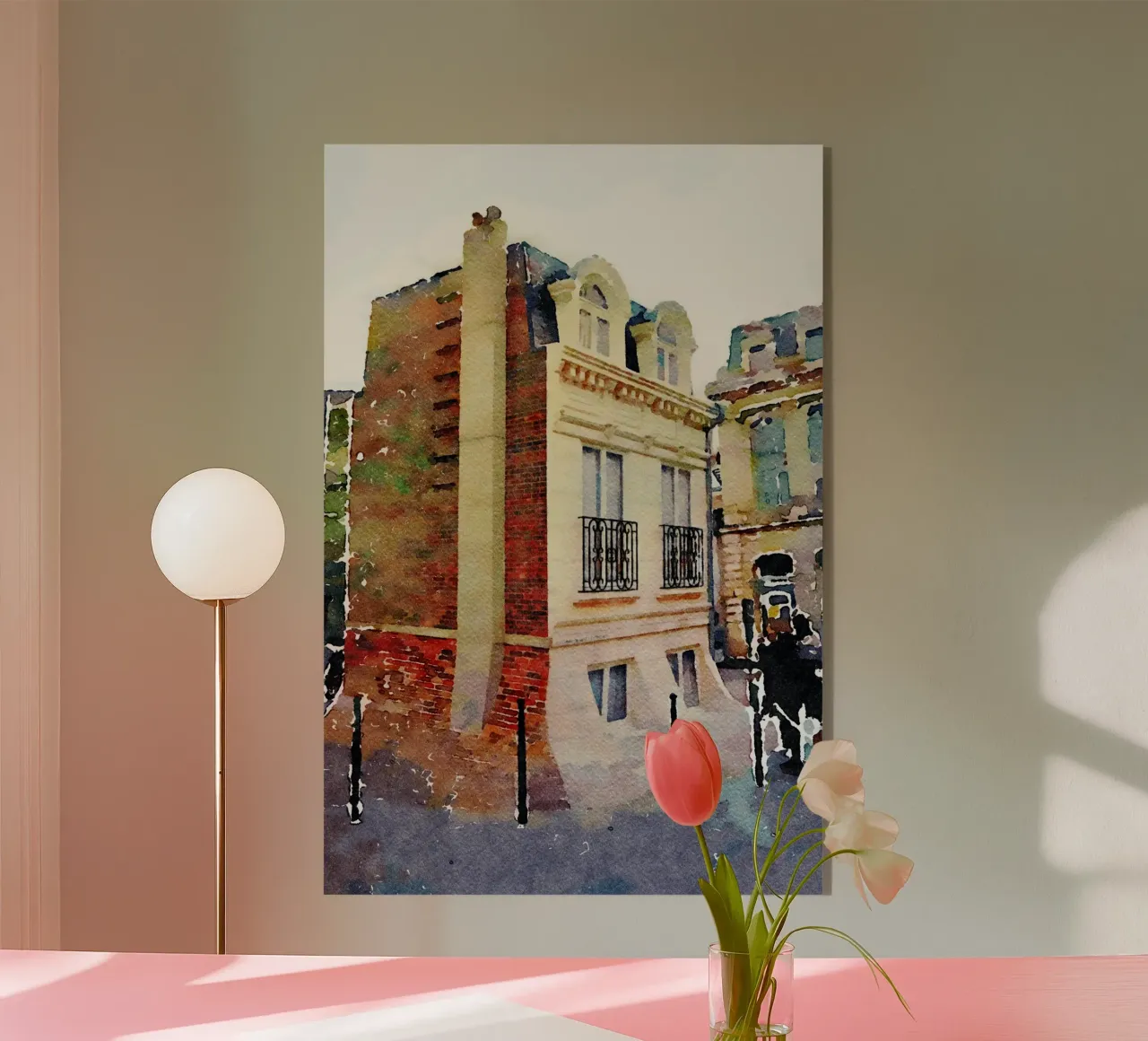 A Parigi plexiglass da Massimo Frascogna