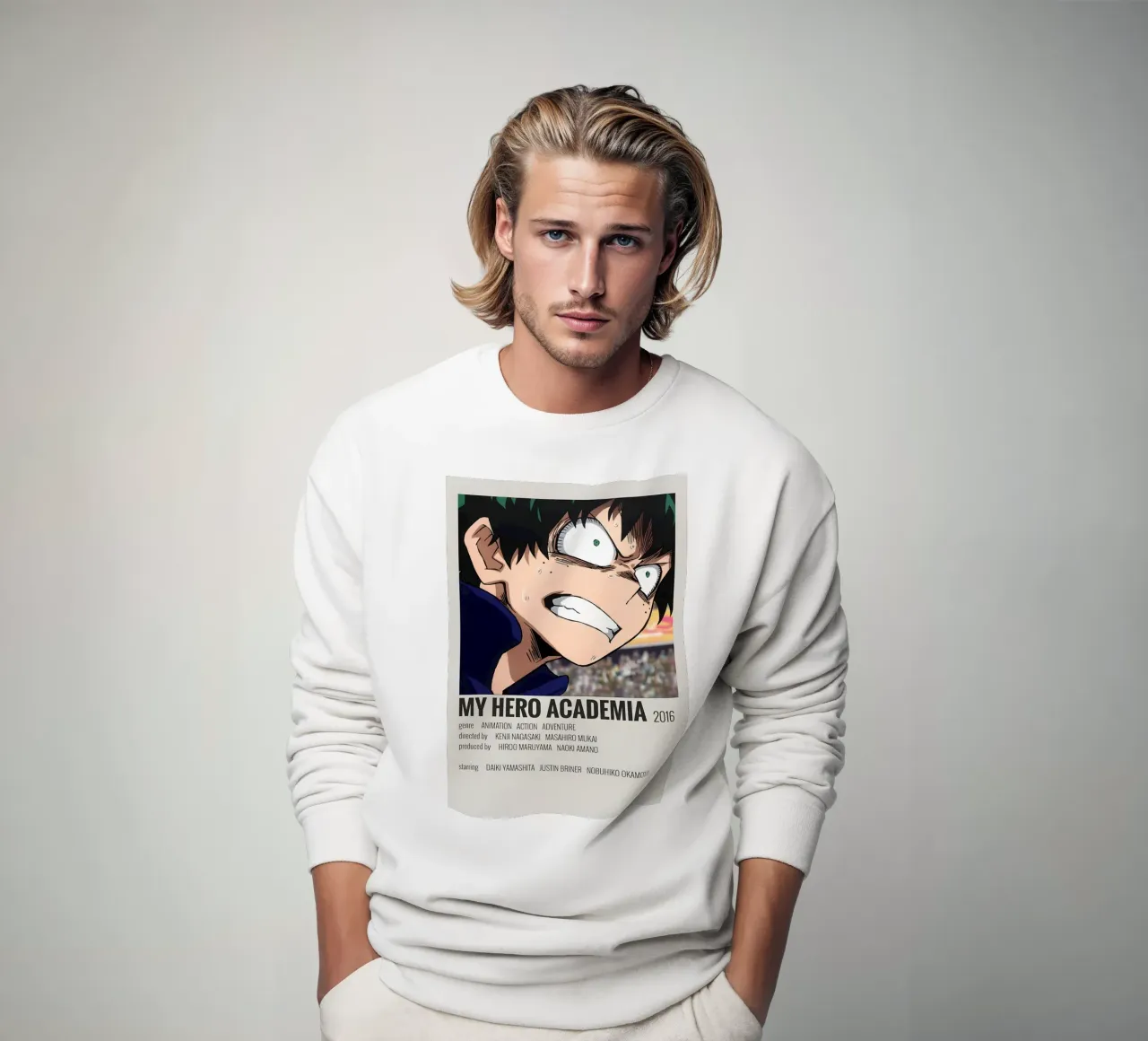 MY HERO ACADEMIA 2016 felpa da MVFminimalist