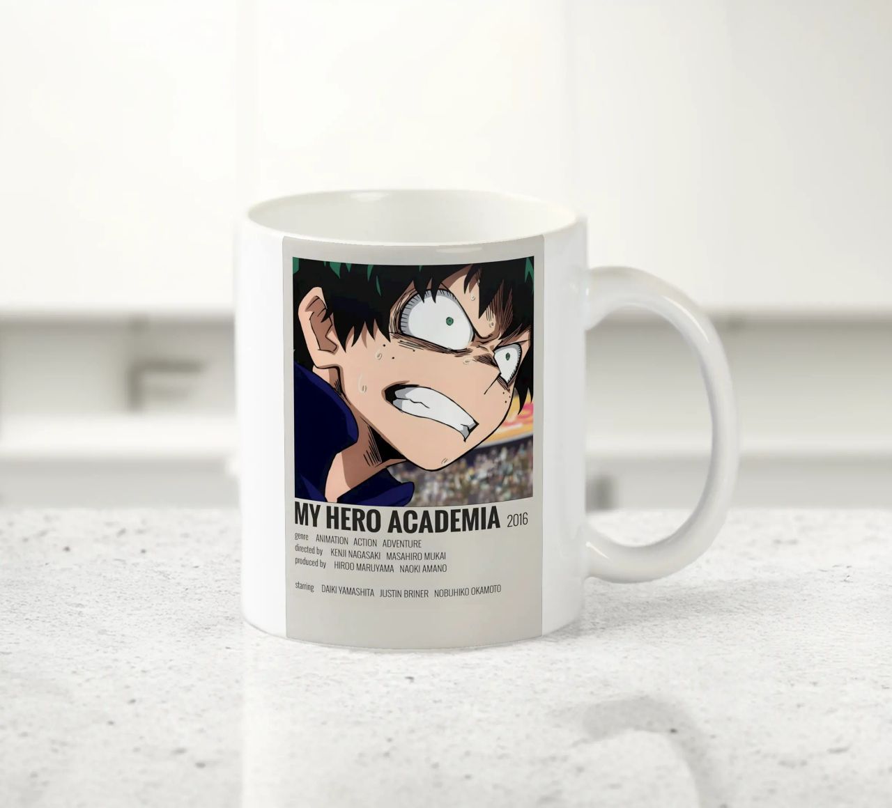 MY HERO ACADEMIA 2016 tazza in ceramica da MVFminimalist