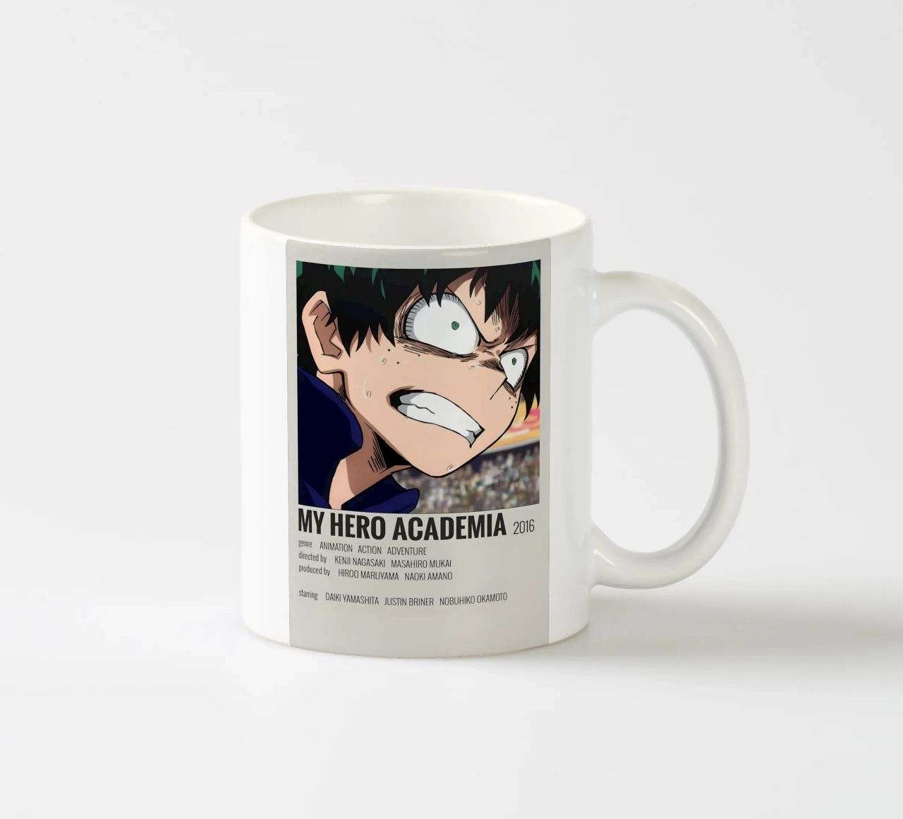 MY HERO ACADEMIA 2016 tazza in ceramica da MVFminimalist