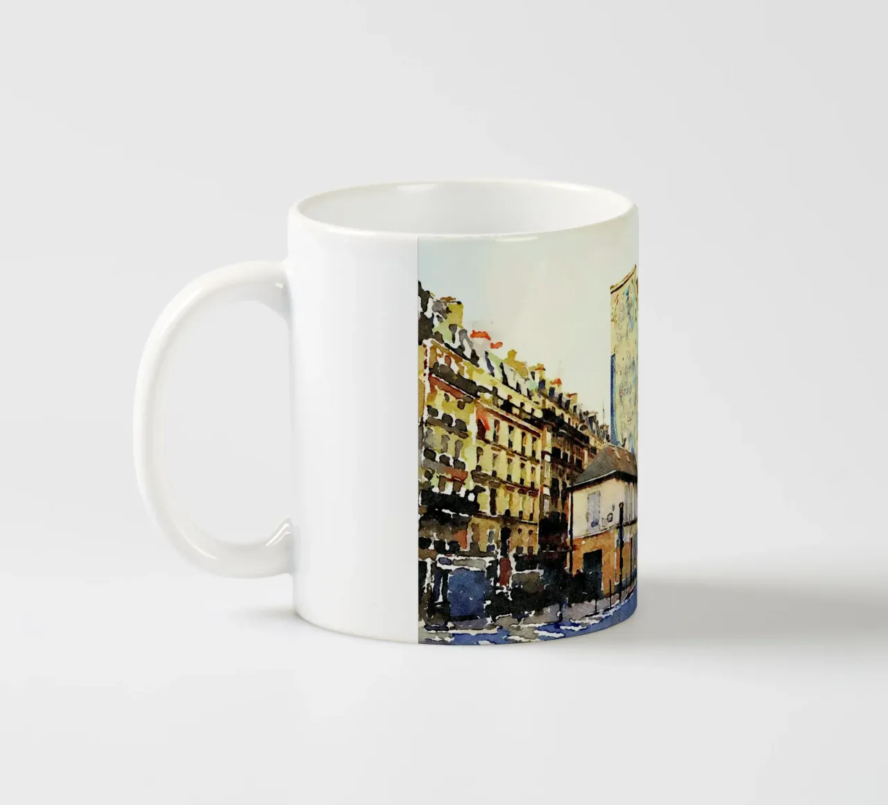 A Parigi tazza in ceramica da Massimo Frascogna