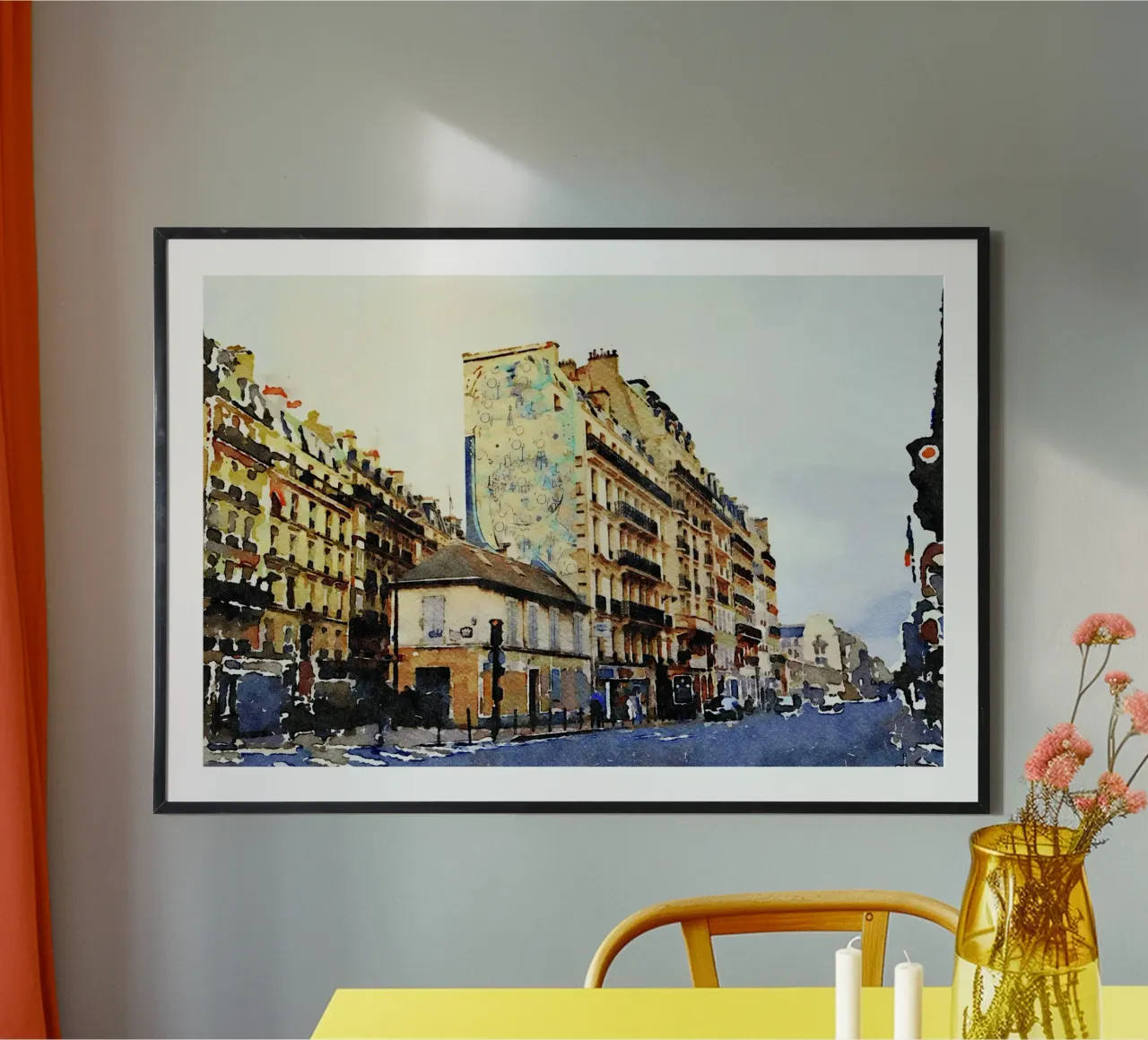 A Parigi poster da Massimo Frascogna