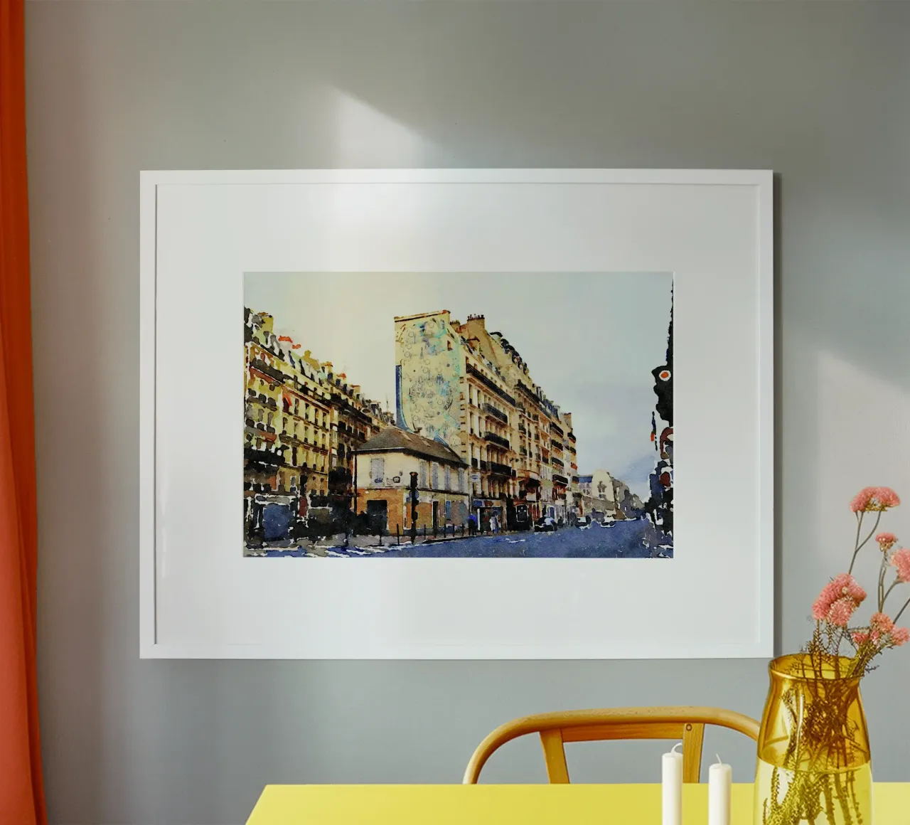 A Parigi poster da Massimo Frascogna