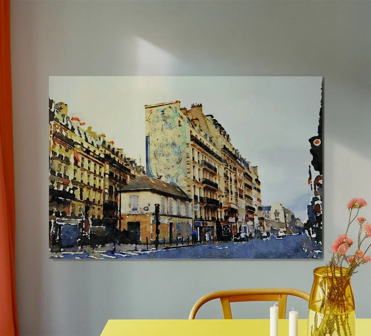 A Parigi poster da Massimo Frascogna