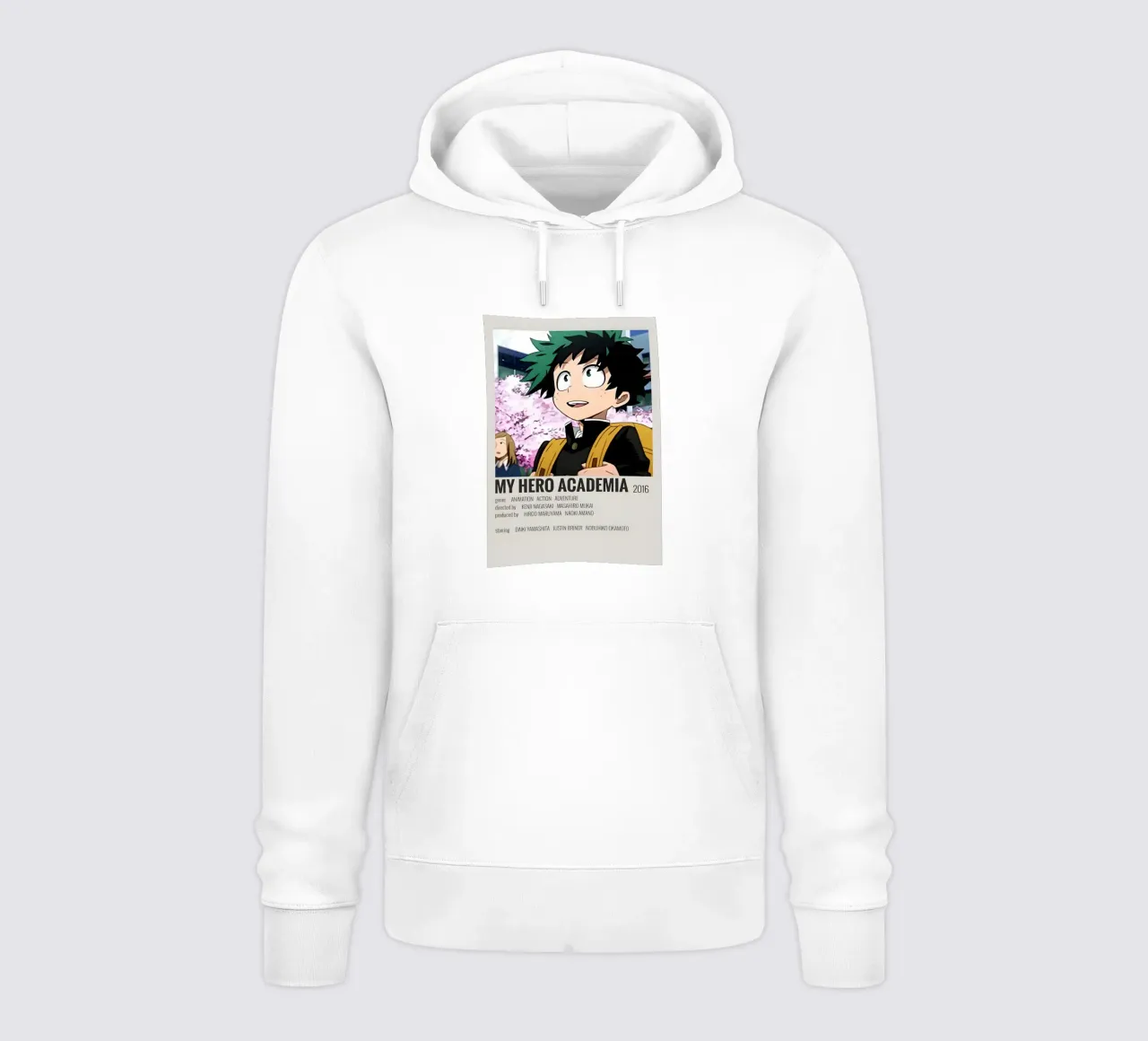 MY HERO ACADEMIA 2016 felpa con cappuccio da MVFminimalist