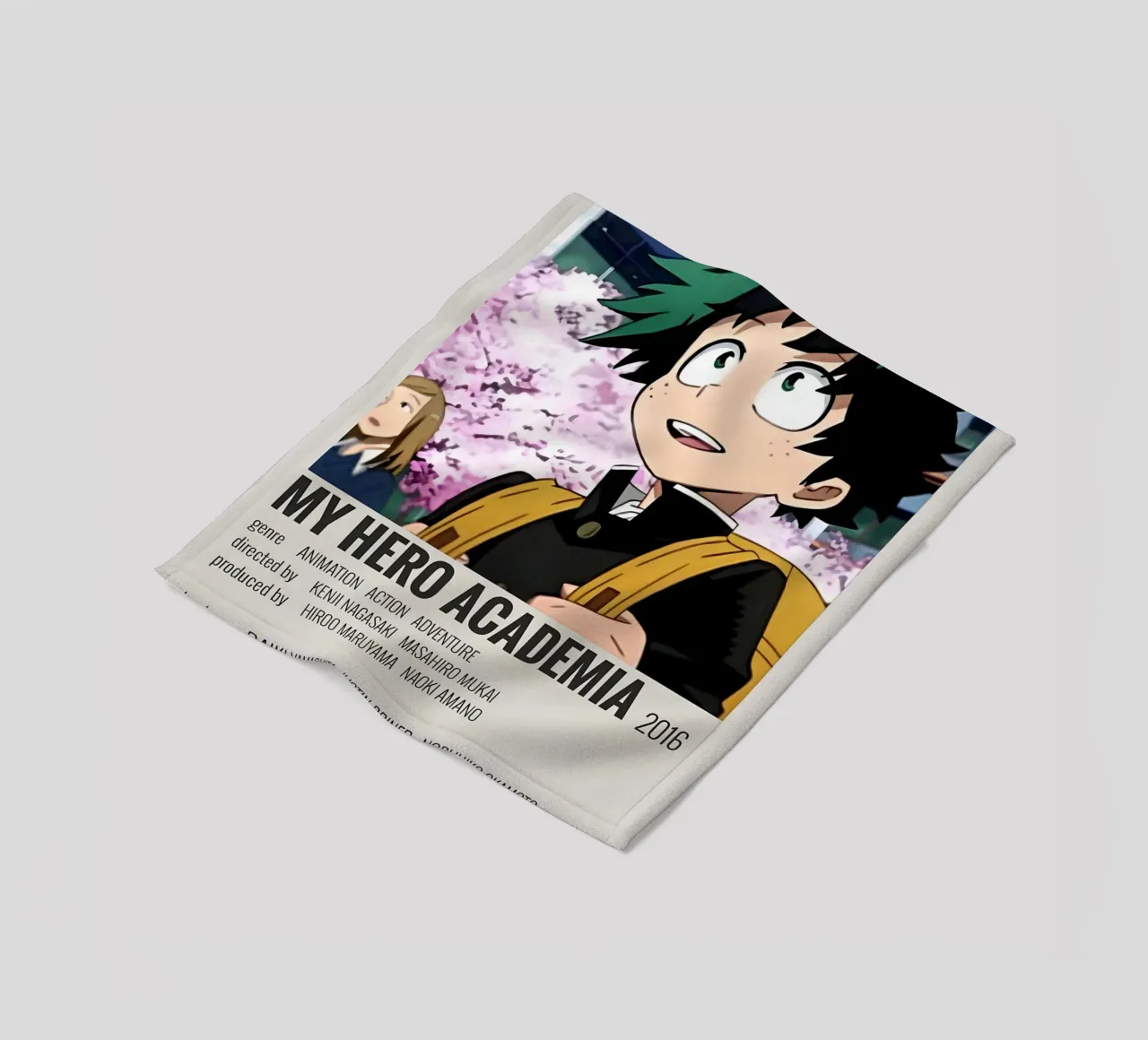 MY HERO ACADEMIA 2016 coperta in pile da MVFminimalist