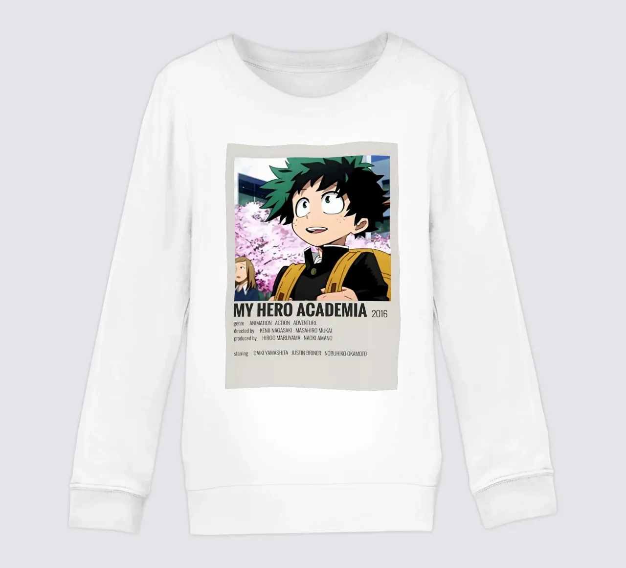 MY HERO ACADEMIA 2016 felpa bambino da MVFminimalist