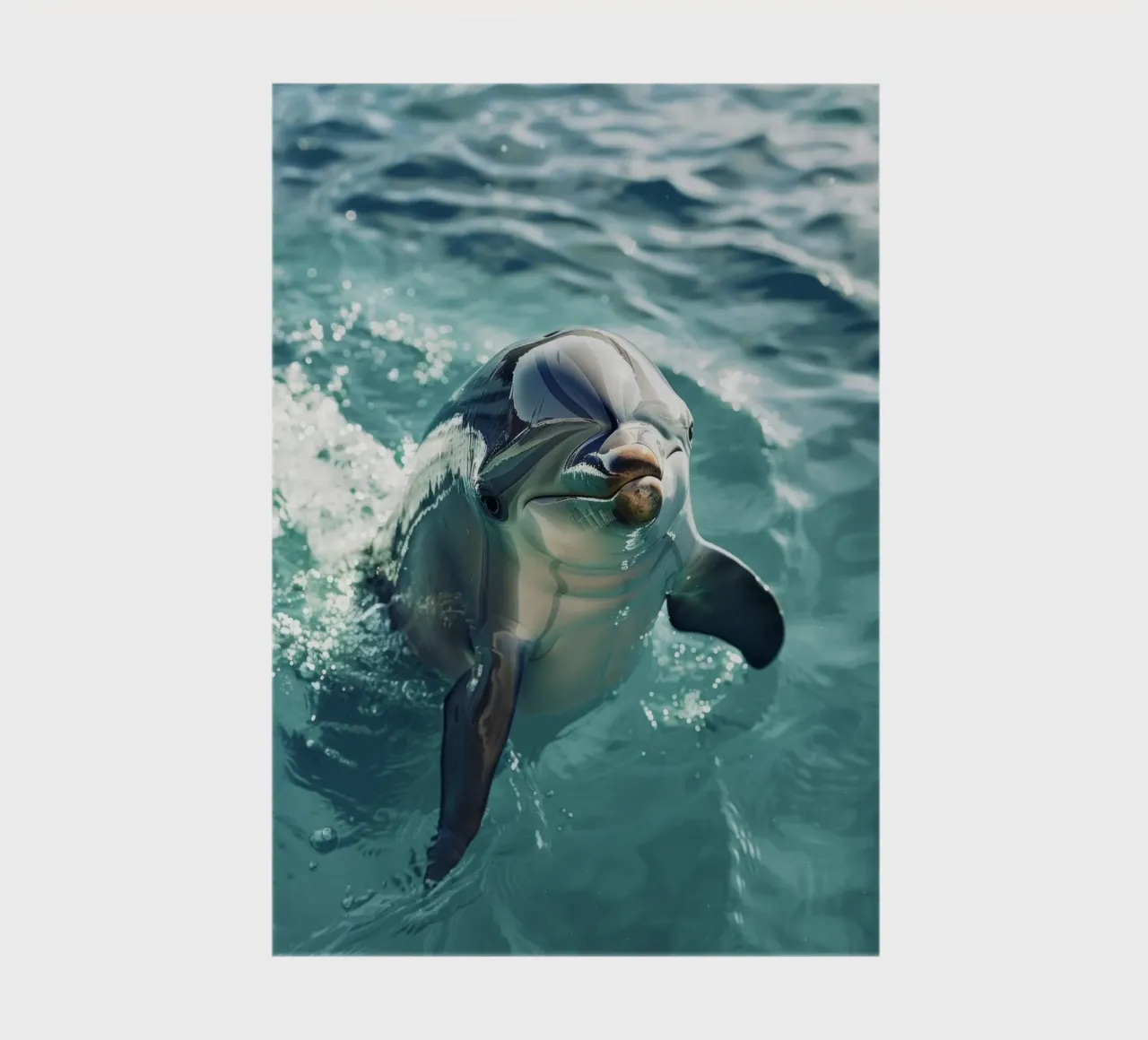 Waves of Joy: The Bottlenose Dolphin in Action notebook by DesignDoodle