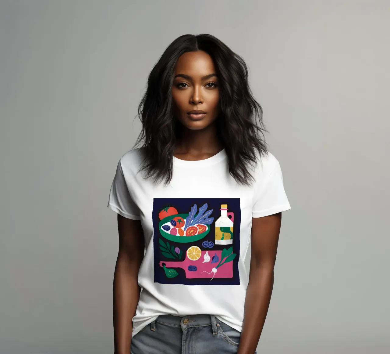 Lobster Wine Dinner Frauen T-Shirt von Muse Artworks