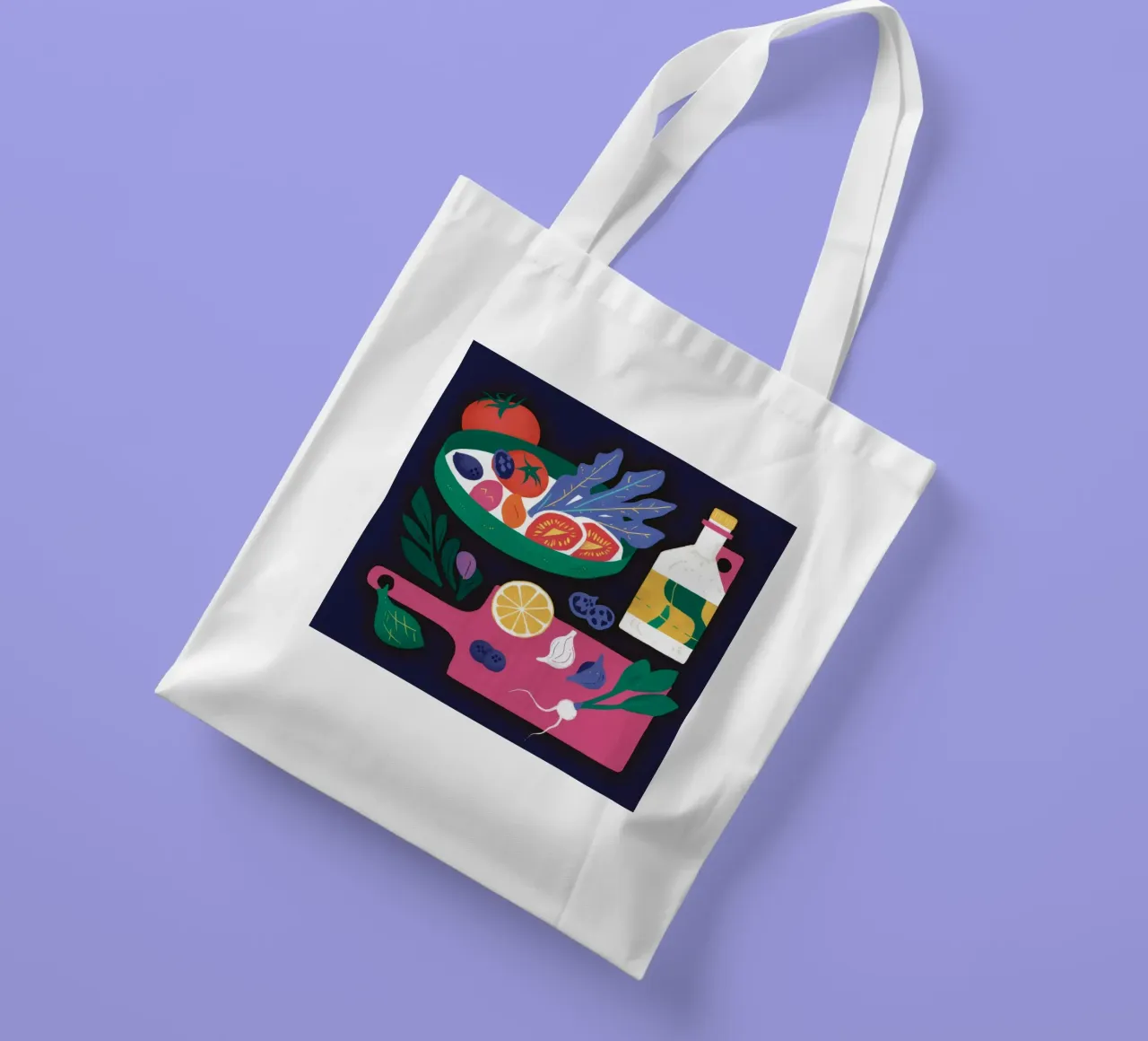 Lobster Wine Dinner tote bag by Muse Artworks