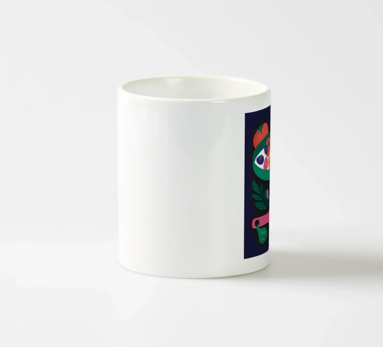 Cena a base di aragosta e vino tazza in ceramica da Muse Artworks
