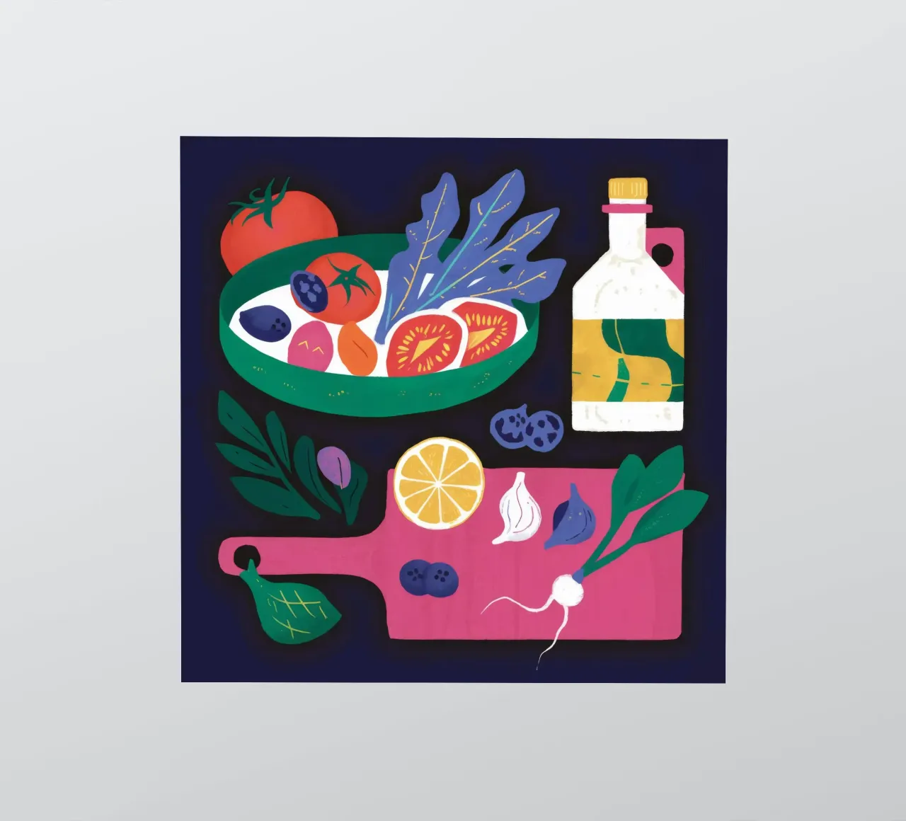 Lobster Wine Dinner sticker by Muse Artworks
