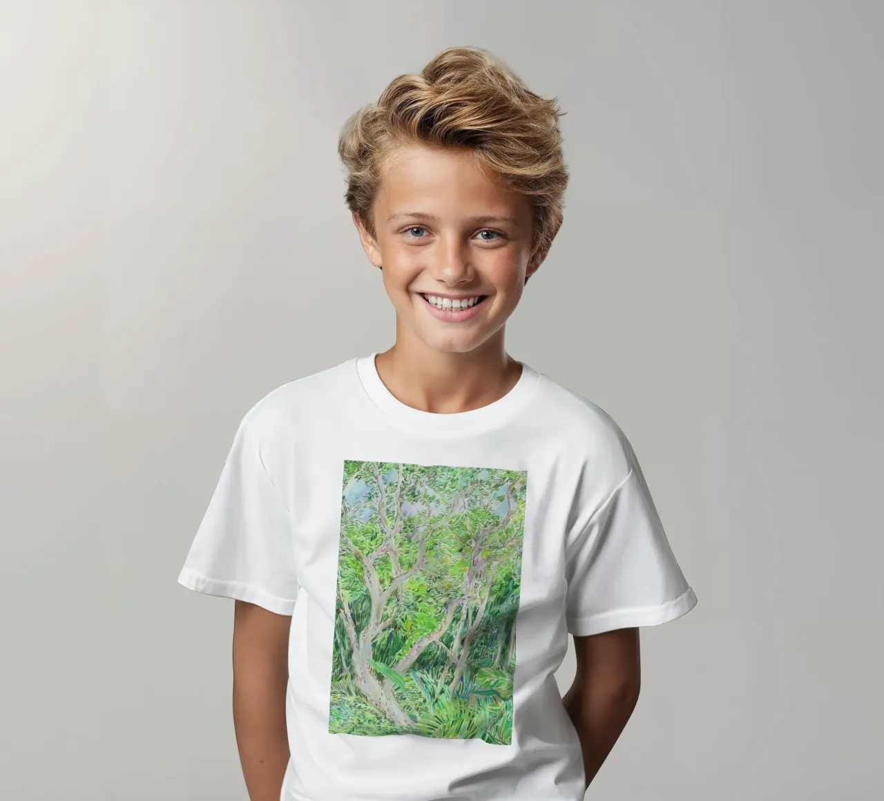 Middle Section Of Hawaii kinder t-shirt van Sonia Brittain