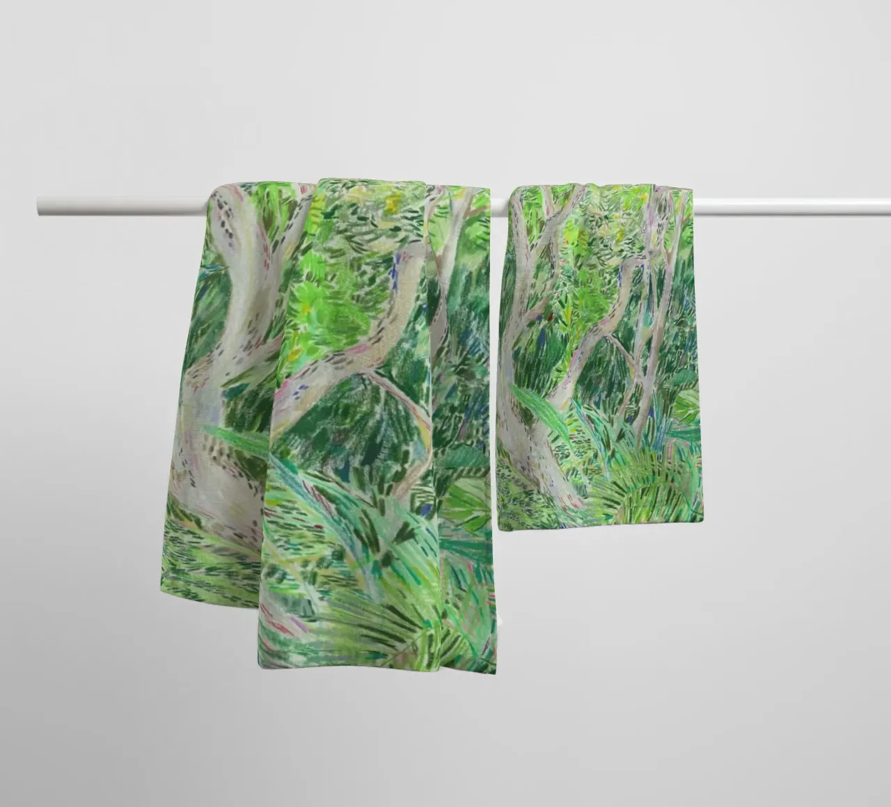 Middle Section Of Hawaii badhanddoek van Sonia Brittain
