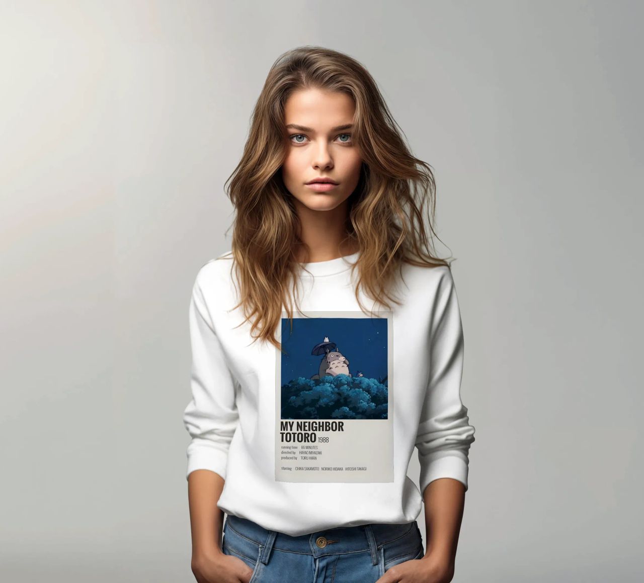 MY NEIGHBOR TOTORO 1988 sudadera de MVFminimalist