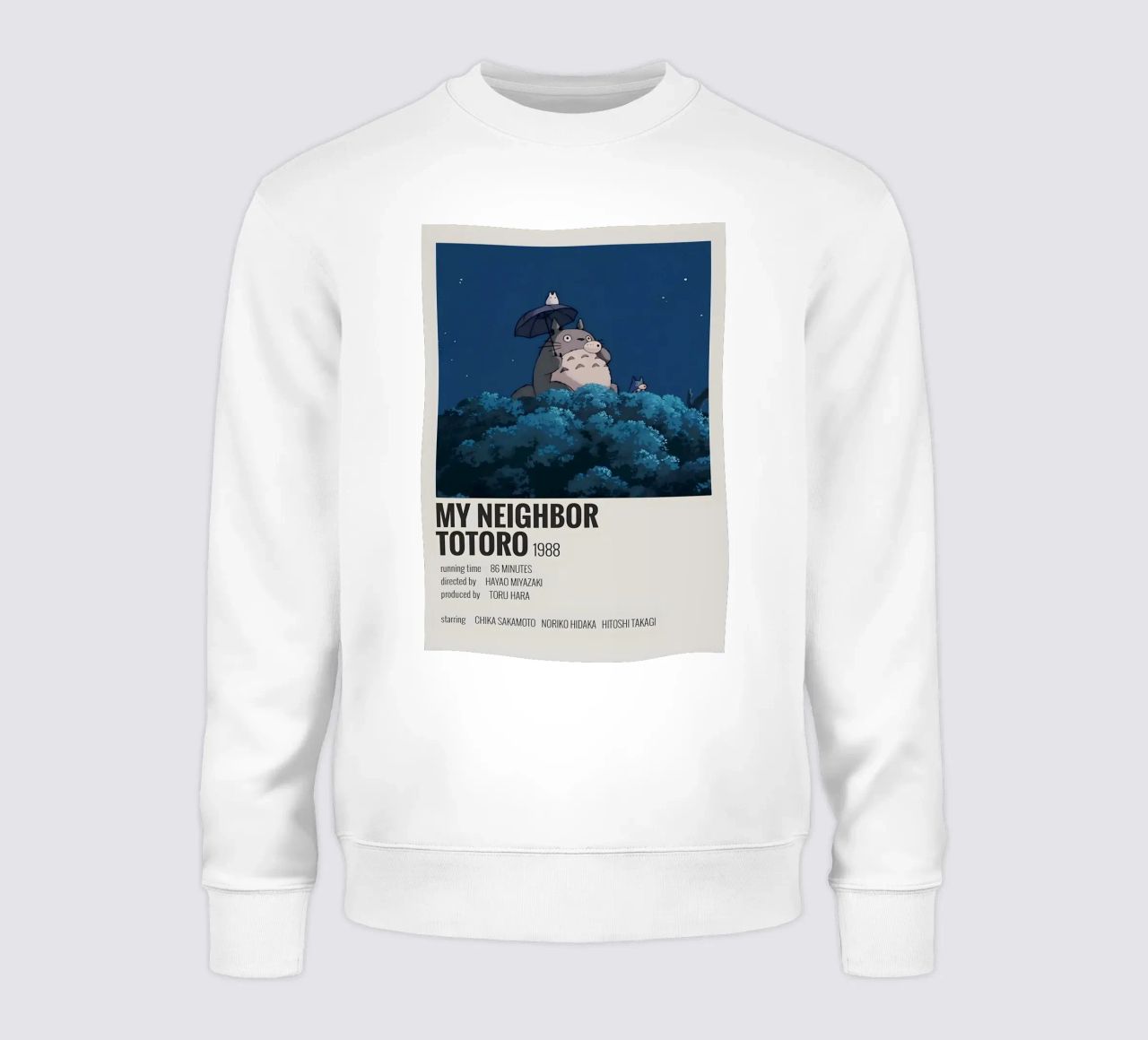 MY NEIGHBOR TOTORO 1988 sudadera de MVFminimalist