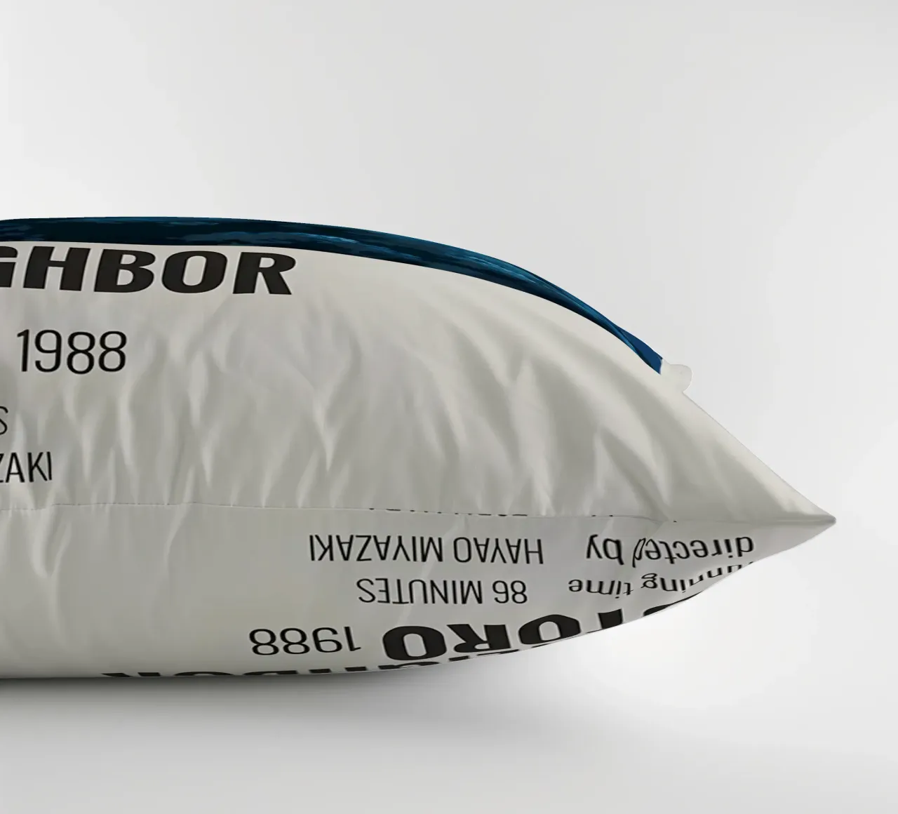 MY NEIGHBOR TOTORO 1988 decorative cushion by MVFminimalist