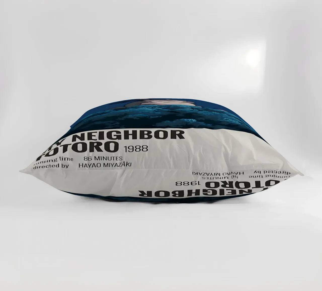 MY NEIGHBOR TOTORO 1988 decorative cushion by MVFminimalist