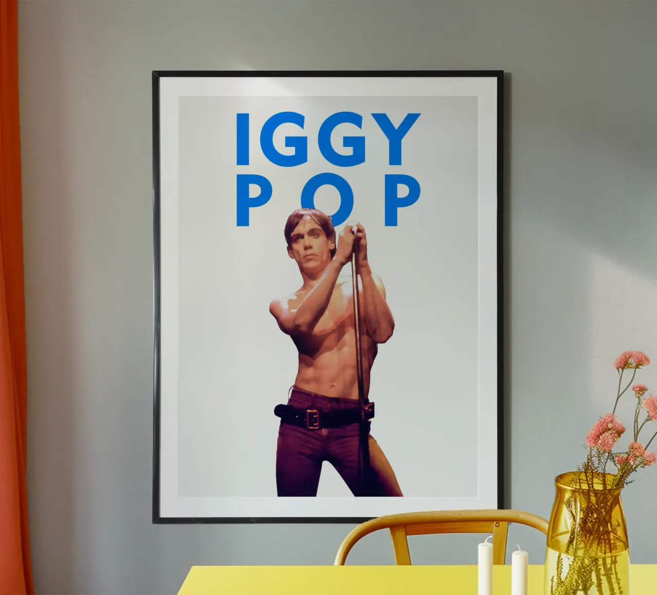 Iggy Pop poster da Theidolastore