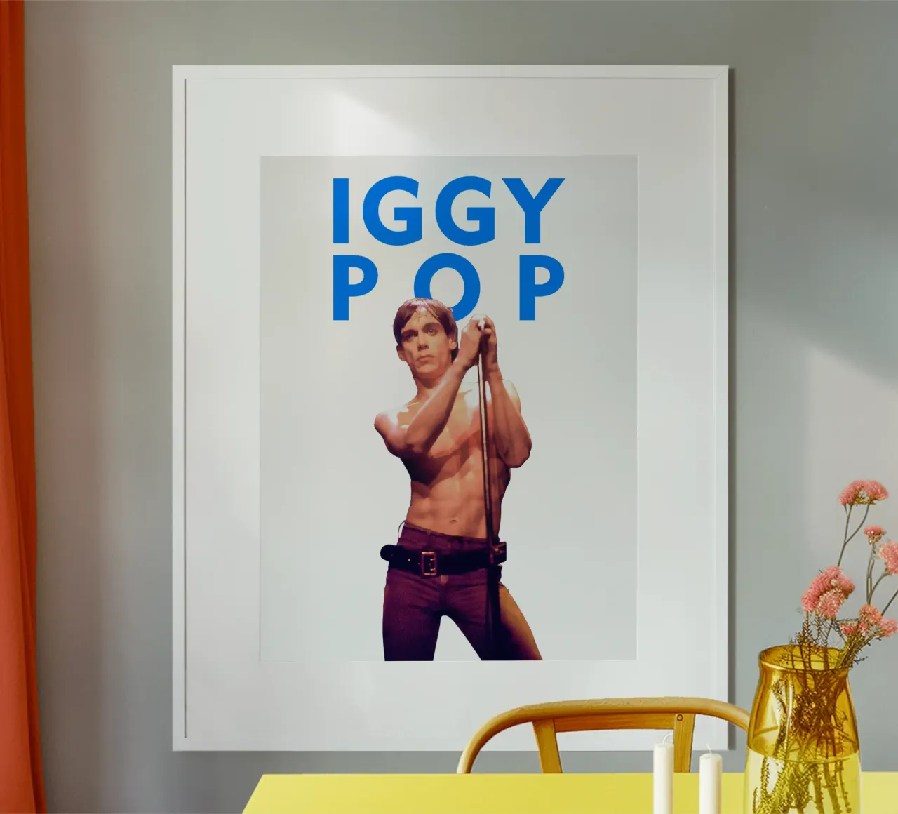 Iggy Pop poster da Theidolastore